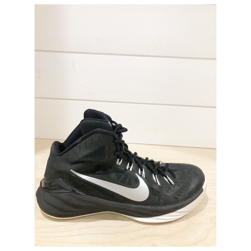 Nike Hyperdunk Basketball Sneakers Lace Up Casual Black Shoes Size 8 ($) 4556($)